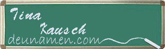 Tina Kausch Visitenkarte
